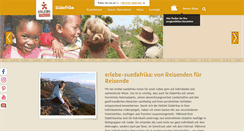 Desktop Screenshot of erlebe-suedafrika.de